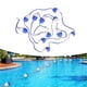 thumbnail image 1 of Cuerda segura para piscina con flotadores, boya flotante, línea de flotador de piscina premontada, línea de carril de natación, boya divisora con ganc, 1 of 8