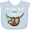 Blue, variant on Inktastic My Great Aunt Loves Me Cute Sloth and Baby Boys or Girls Baby Bib