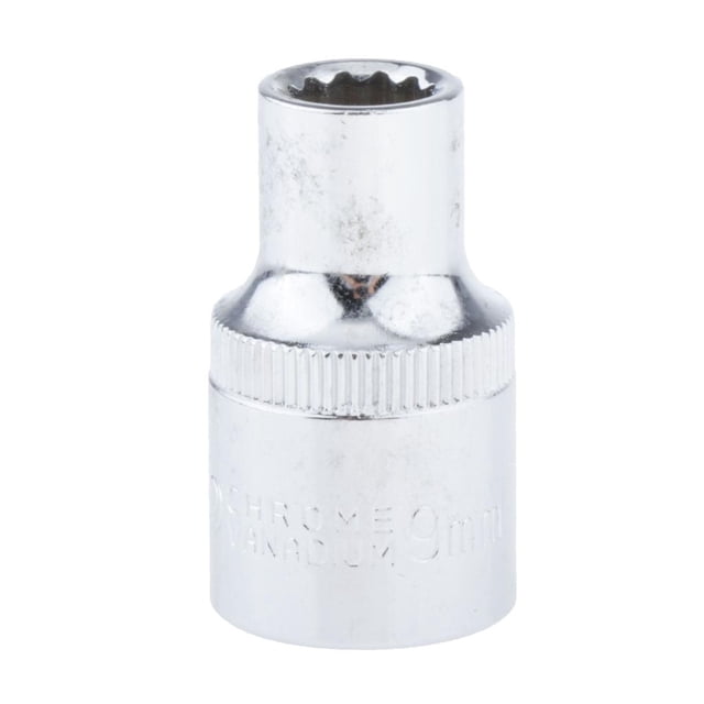 de Llaves de de 1/2 ", de Herramientas Mecánicas de Tamaño Métrico Estándar de (3/8 Pulgadas a 1-1 / 4 Pulgadas 8 9mm Gloria Métrica del zócalo de 12 puntos
