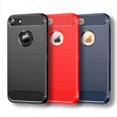 thumbnail image 2 of Funda de silicona a prueba de golpes para iPhone, carcasa de fibra de carbono de 4,7 pulgadas para iPhone de Apple 8 y 7, 2 of 4