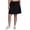 Black, variant on RBX Active Women's Plus Size Woven Paneled Flared Golf Skort