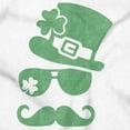 thumbnail image 2 of St Patricks Day Irish Leprechaun Unisex Plus Fleece Graphic Hoodie Brisco Brands 4X, 2 of 5
