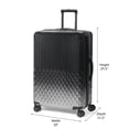 thumbnail image 6 of iFLY Elite 2-Piece Expandable Hardside Spinner Luggage Set, with TSA Lock, 20" Carry-on and 28" Checked Luggage, Black, 6 of 8