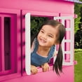 thumbnail image 4 of HomeStock Playhouse - Indoor & Outdoor Kids Play Home - Backyard Garden Playroom Fun-Color:Pink, 4 of 5