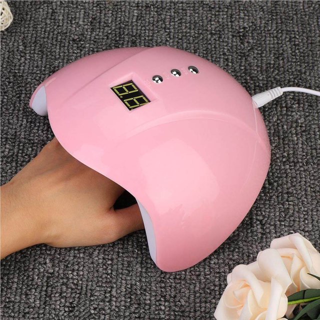 Portable 36W Intelligent LED UV Gel Drying Machine Nail Polish Gel Lamp Curing Machine Nail Polish Dryer Manicure Tool