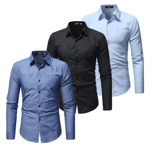 High quality dress shirts best sale