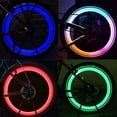 thumbnail image 3 of MesaSe Cycling Equipment Bicycle Wheel Light Hot WheeYTW Led Warning Spokes Light Mountain Bike S-Shaped Willow Leaf Light Blue, 3 of 6