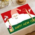 thumbnail image 1 of Dvkptbk Napperons de Noël Napperons Occidentaux Napperons de Cuisine Restaurant Napperons Isolés Kitchen Essentials, 1 of 6