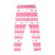 thumbnail image 4 of Pantalones largos con estampado navideño, cintura alta, elásticos y suaves, para niña, 4 of 8