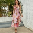 thumbnail image 5 of Floral Colorful Flower Sleeveless Dress Female Clothing Dress Women Summer 2025 Dress, 5 of 7