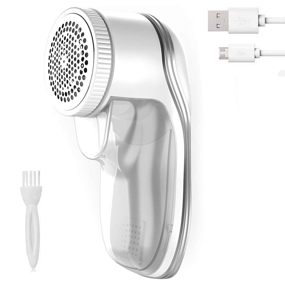 Lint Remover Rechargeable Electric Fabric Shaver With USB Charging Cord For Efficient Bobbles Fuzz Removing
