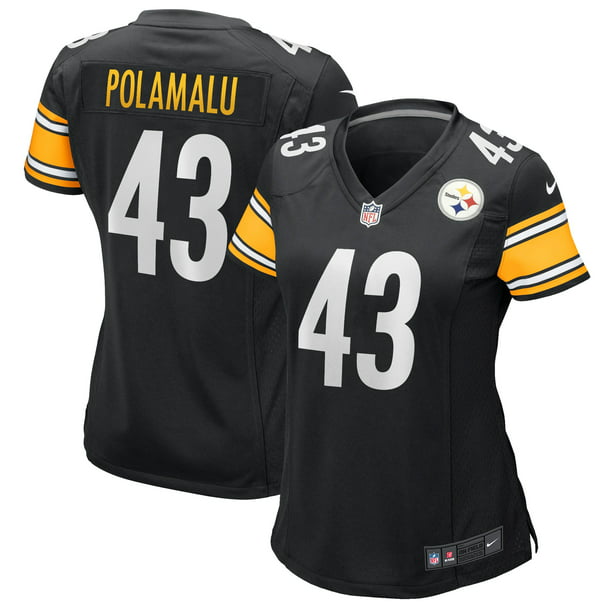 Troy Polamalu Pittsburgh Steelers Nike Women's Game Retired Player Jersey - Black