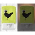 thumbnail image 2 of Caroline's Treasures BB7660CNL Polish Poland Chicken Green Ceramic Night Light, 6x4x3", multicolor, 2 of 2