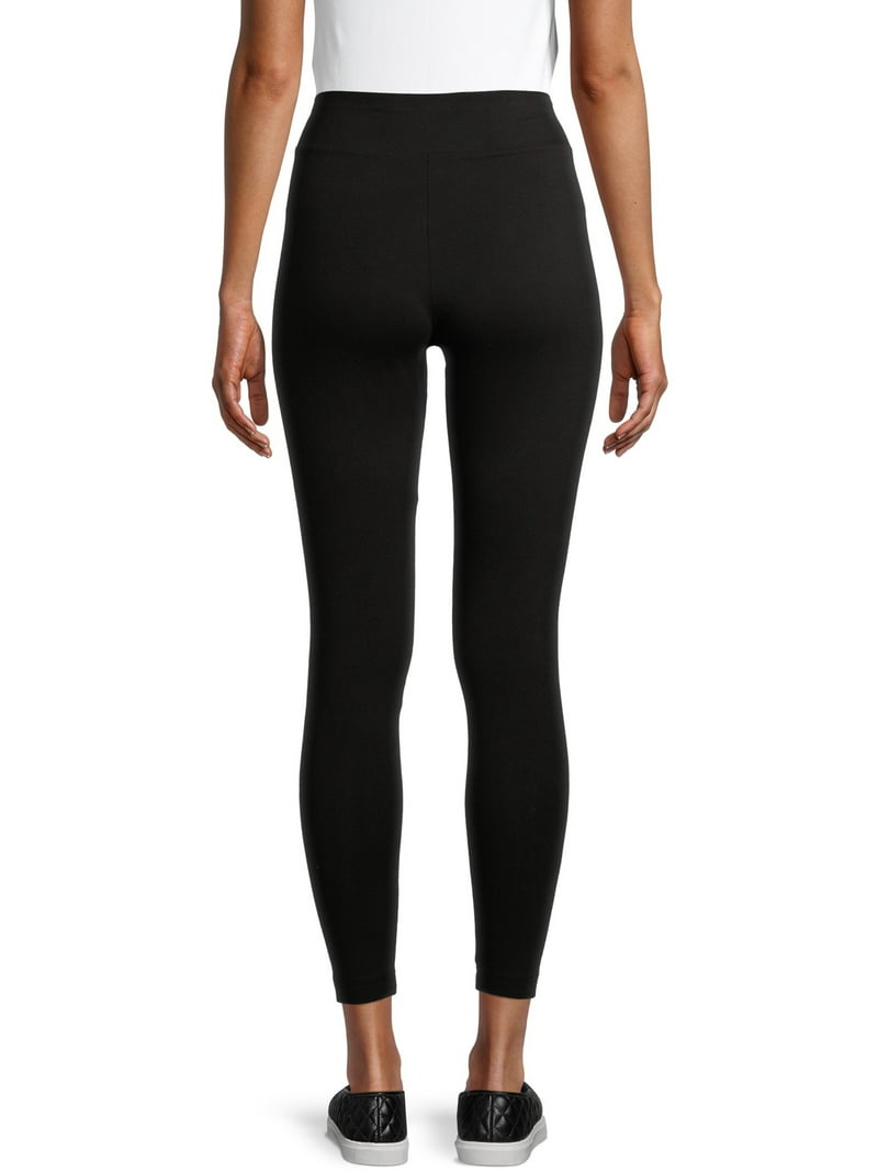 Time and Tru High-Rise Slim Fit Leggings Leg
