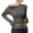 Gray, variant on Womens Summer Clothes,One On One,Women's Off Shoulder Long Sleeve Top,Summer Fashion Minimalist Blouse,Women Summer Clothes