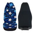thumbnail image 6 of XYZCANDO Stretchy Car Seat Covers SUV Truck Van, Easy to Install Comfort Car Front Seat Covers 2 Pack Polyester Tropical Floral & Palm Leaf Print, 6 of 10