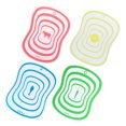 thumbnail image 3 of Niceauty 4Pcs Portable Resin Chopping Blocks for Kitchen Easy Transfer Assorted Colors, 3 of 8