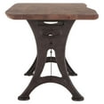 thumbnail image 3 of World Interiors Blayne 72 in. Rectangular Gathering Dining Table, 3 of 5