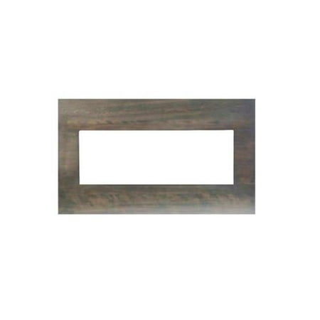 

Gray Bark Birch Wood Mantel Surround for BI-40-XTRASLIM Fireplace Inserts