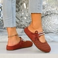 thumbnail image 6 of DIVVce Mesh Pearl Accent Mary Jane Mules For Women Closed Toe Slip On Comfort Casual Footwear, 6 of 8