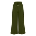 thumbnail image 5 of Wensltd Women High Waisted Cargo Pants Casual Wide Leg Trousers, 5 of 8
