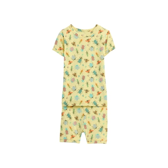Conjunto de pijama para bebé GAP Long John color banana pálido 12-18 meses