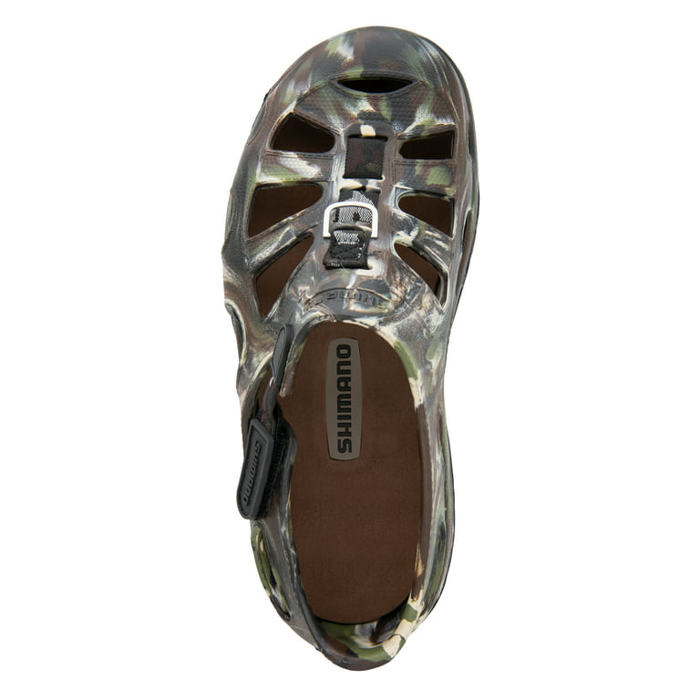 Shimano Evair Marine Fishing Shoes; Size 10; Camo