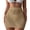 Khaki, variant on Staron Summer Beach Cover Up for Women Sheer Crochet Lace Casual Vacation Swimwear Skirt, Khaki L