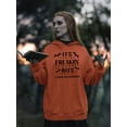 thumbnail image 2 of Its Freakin Bats! Hoodie Women -Image by Shutterstock, Female x-Large, 2 of 4