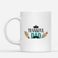 thumbnail image 2 of Custom Mugs Thankful Dad Thank You Best Dads Mens Husband Gifts from Son or Daughter Santa Christmas Presents Ceramic Coffee 11oz 15oz Mug, 2 of 7