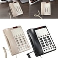thumbnail image 2 of B188B Hotel Corded Telephone Desktop Wall Mountable Fixed Landline Phone for Front Desk Service in Hotels, 2 of 8