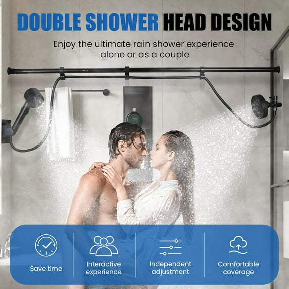 DEVA FRONSA Dual Shower Head for Couples