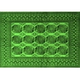 thumbnail image 1 of Ahgly Company Indoor Rectangle Southwestern Green Country Area Rugs, 7' x 10', 1 of 1