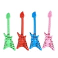 thumbnail image 1 of KAKOWELY Juego de 4 guitarras inflables de rock, juguete inflable para fiestas de disfraces, cumpleaños y bodas (los colores pueden variar)., 1 of 4