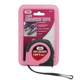 Apollo Tools DT5002P 25ft. Tape Measure Pink