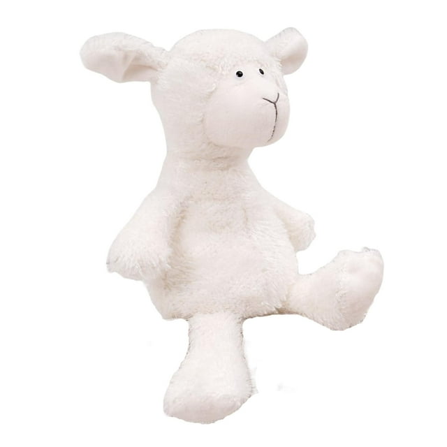 Muñeco de peluche divertido para fiestas, personajes de juegos, almohada de juguete para bebé, súper suave blanco