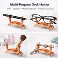 thumbnail image 4 of Resin Crab Pen Holder for Home and Office Desks, Small Desk Organizer, Glasses Stand, 4 of 7