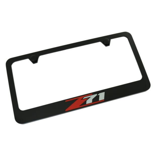 Chevy Z71 License Plate Frame (Black)