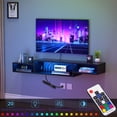thumbnail image 3 of Mueble de Television FABATO 59 de Pared Flotante Led con 4 Conexiones, 3 of 5