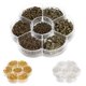 thumbnail image 5 of Kit de accesorios para hacer anillos de salto abiertos, manualidades, abalorios y bisutería. Plata, 5 of 7