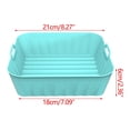 thumbnail image 2 of Dvkptbk Silicone Bol en 8.2 Po Pot de Friteuse Doublures Rondes Réutilisables Accessoires de Panier de Friteuse - Remplacement des Doublures en Parchemin Kitchen Essentials, 2 of 2
