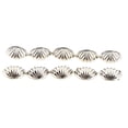 thumbnail image 2 of 10pcs 1/6 Hardware Kits de Manija de Puerta de Plástico Kits de Manijas de Puertas en Miniatura de Accessoires - Plata CUTICAT Manijas de puertas de casa de muñecas, 2 of 5