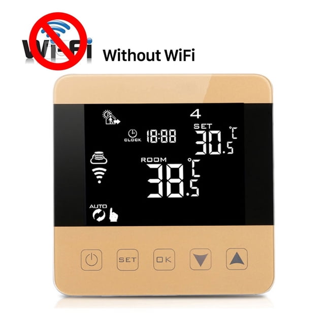 WiFi Thermostat Tuya Smart Air Conditioner Controller WiFi Temperature Controller Digital Thermostat For FanCoil ,Easily DIY