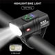 thumbnail image 2 of Luz Delantera para Bicicleta TUNC Carga USB 6,5*3,9*2,3 cm, 2 of 5