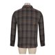 thumbnail image 5 of Blusa y camisa de manga larga con cuello vuelto para hombre, informal, con botones y bolsillos, camisa de manga larga a cuadros, abrigo de lino para hombre, 5 of 7
