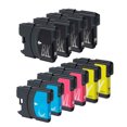 thumbnail image 1 of Compatible Ink Cartridge Combo for Brother LC6, BK/C/M/Y - 10/Pack - Economical Box, 1 of 2