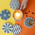 thumbnail image 2 of Natural Diatom Mud Absorbent Quick-Drying Coaster Dinner Plate Soup Bowl Anti-Scalding Pad Tooth Cup Soap Anti-Skid Pad, 2 of 5
