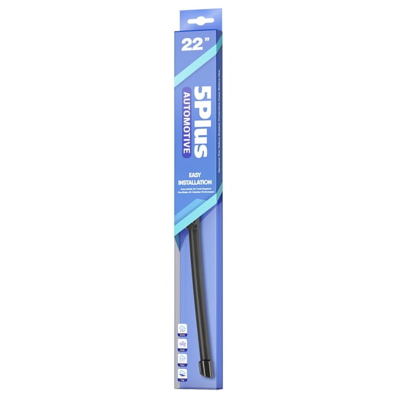 5 PLUS® All-Season 22" Universal Beam Windshield Wiper Blades,OEM Quality Premium Automotive Replacement Windshield Wiper Blades for My Car