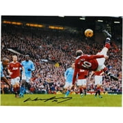 Wayne Rooney Manchester United Autographed 12" x 16" Bicycle Kick Photograph - Fanatics Authentic Certified