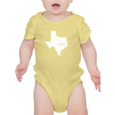

Made In Texas Bodysuit Infant -Smartprints Designs 6 Months